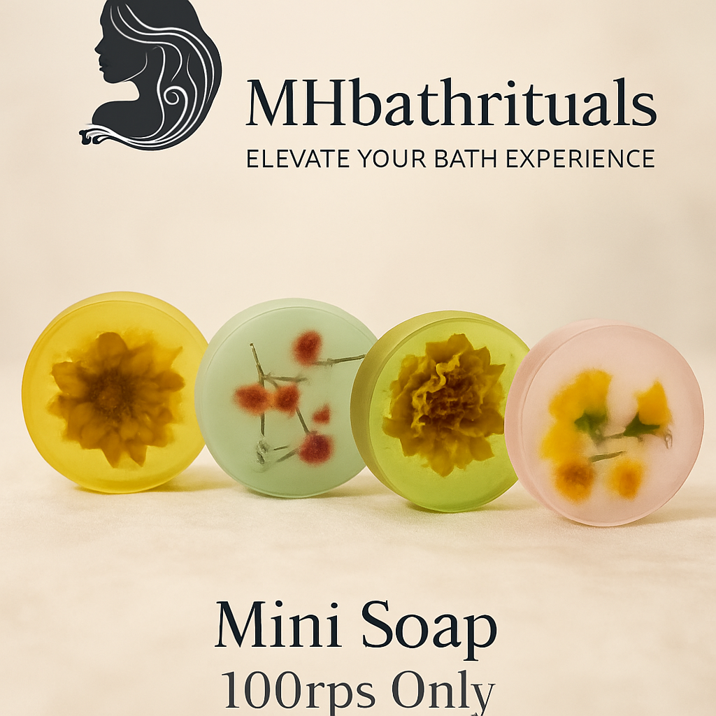 Floral Drops Mini Soaps